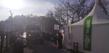 Ten more vehicles belonging to Russian peacekeeping contingent pass freely through Lachin-Khankandi road  