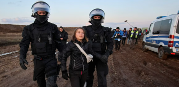 Greta Thunberg arrested at German mine protest, will be freed later - police