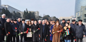 Leadership and members of the Western Azerbaijan Community commemorated martyrs of January 20 