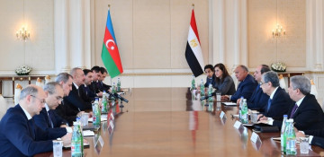 President Ilham Aliyev: We have no disagreements regarding future development of Egyptian-Azerbaijani relations