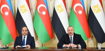 Azerbaijan and Egypt to support each other in international organizations, President Ilham Aliyev
