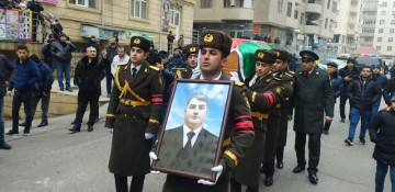 Azerbaijan bids farewell to martyr Orkhan Asgarov