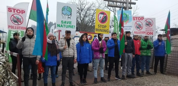 Peaceful protests of Azerbaijani eco-activists on Lachin–Khankendi road enter 51st day 