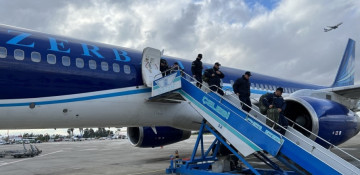 Azerbaijan’s emergency rescue forces arrive in Türkiye