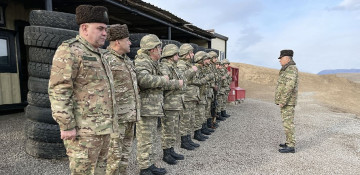 Chief of Azerbaijani General Staff inspects service and combat activities of military units (VIDEO)