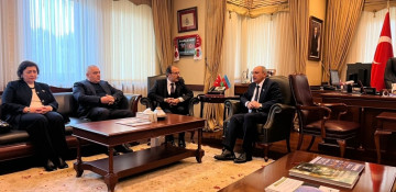 Western Azerbaijan Community leadership visits Turkish embassy in Baku (PHOTO)