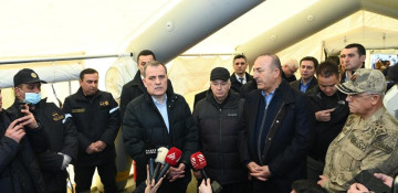 FM Jeyhun Bayramov visits Azerbaijan’s mobile field hospital in Turkish city of Kahramanmaras