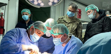 Azerbaijan’s experienced military medics continue working in Türkiye’s Kahramanmaras