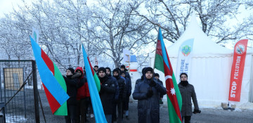 Peaceful protests of Azerbaijani eco-activists on Lachin–Khankendi road enter 63rd day