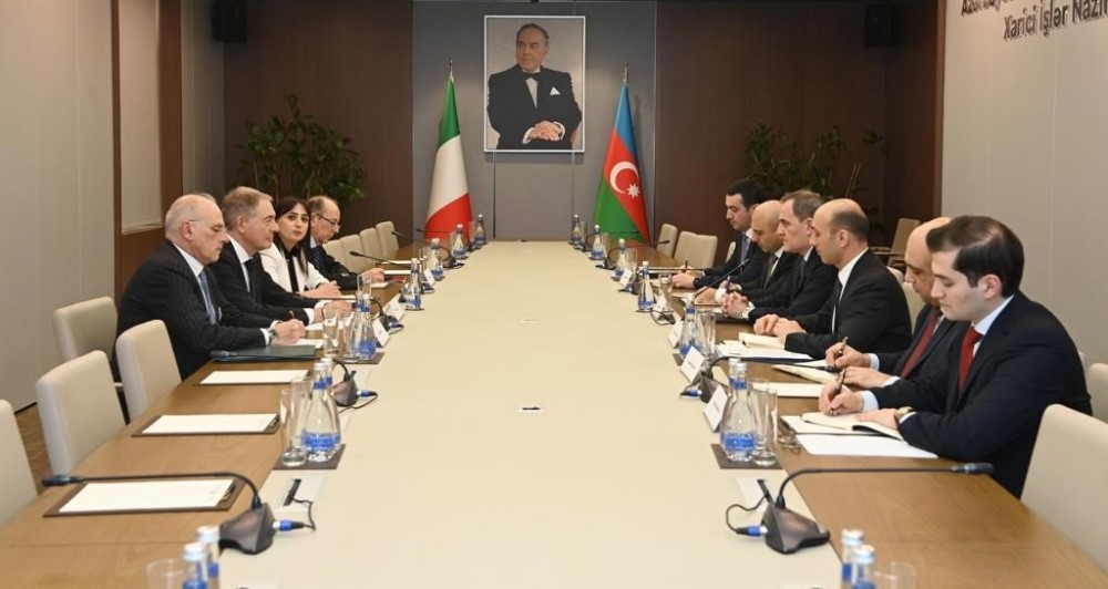 Azerbaijani FM meets with Minister of Enterprises and Made in Italy