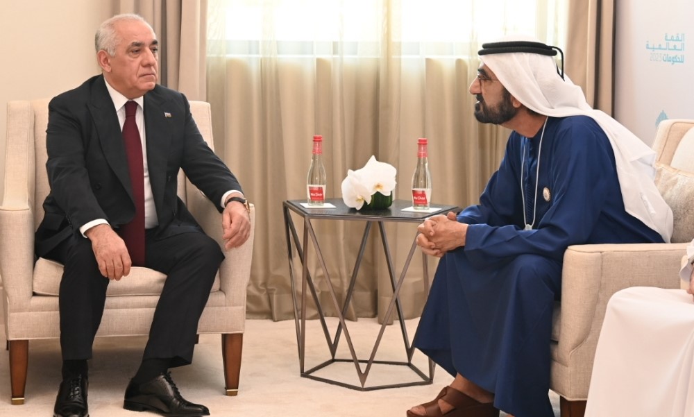 Azerbaijani PM meets with UAE Vice President