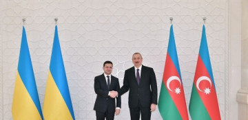 President of Ukraine President Volodymyr Zelenskyy made a phone call to President Ilham Aliyev