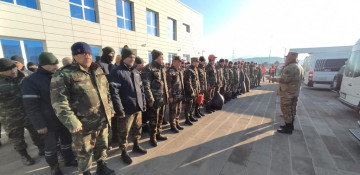 Over 110 Azerbaijani rescuers leave Türkiye’s Kahramanmaras for Hatay