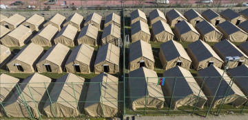 Azerbaijan establishes tent city in Türkiye’s Kahramanmaras 