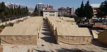 Azerbaijani rescuers set up tents in three more sites in Türkiye’s quake-hit Kahramanmaras