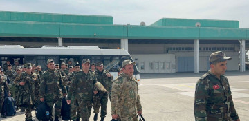 Another group of Azerbaijani rescuers return from quake-hit Türkiye