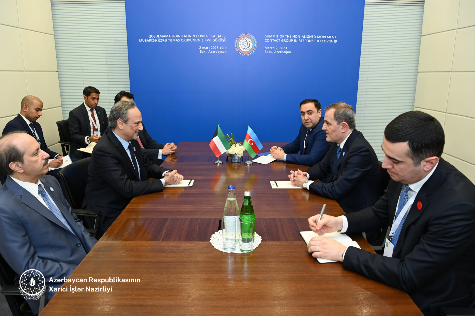 Azerbaijani, Kuwait FMs hold meeting, discuss bilateral cooperation
