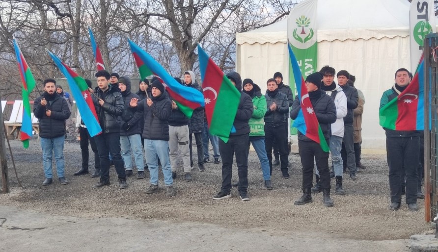 Day 83: Azerbaijani eco-activists continue peaceful protests on Lachin-Khankendi road, demand end to ecocide