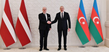 Official welcome ceremony was held for President of Latvia Egils Levits