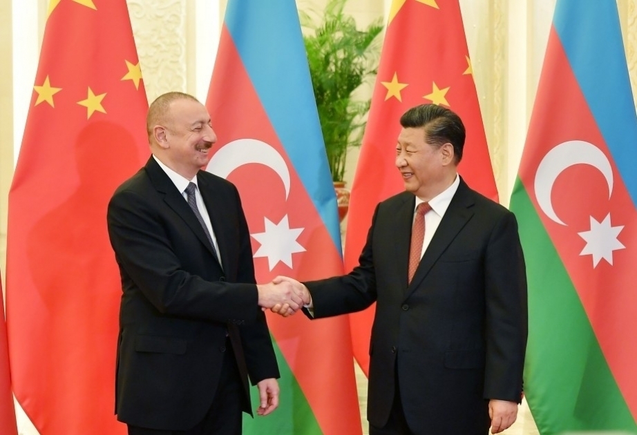 President Ilham Aliyev congratulates Xi Jinping on his re-election as President of China