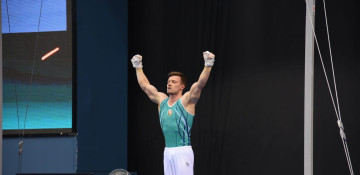 Azerbaijani gymnast wins gold at FIG Artistic Gymnastics Apparatus World Cup in Baku