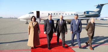 Albania’s President Bajram Begaj arrives in Azerbaijan for working visit