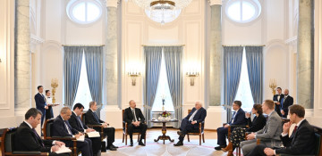  President Ilham Aliyev held expanded meeting with President of Germany Frank-Walter Steinmeier in Berlin (UPDATED)