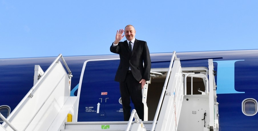 President Ilham Aliyev completed his working visit to Germany