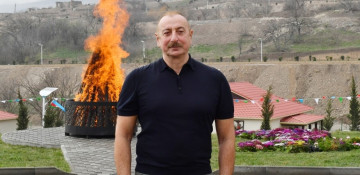 President Ilham Aliyev: We will live forever in native Karabakh, native Zangezur