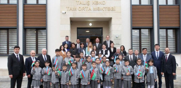 Azerbaijan restores educational process in school in liberated Talish village