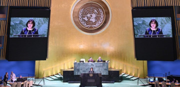 Azerbaijani parliament speaker highlights Armenia’s environmental terror at UN meeting