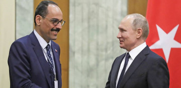 Russia’s Putin meets with Turkish presidential spokesman