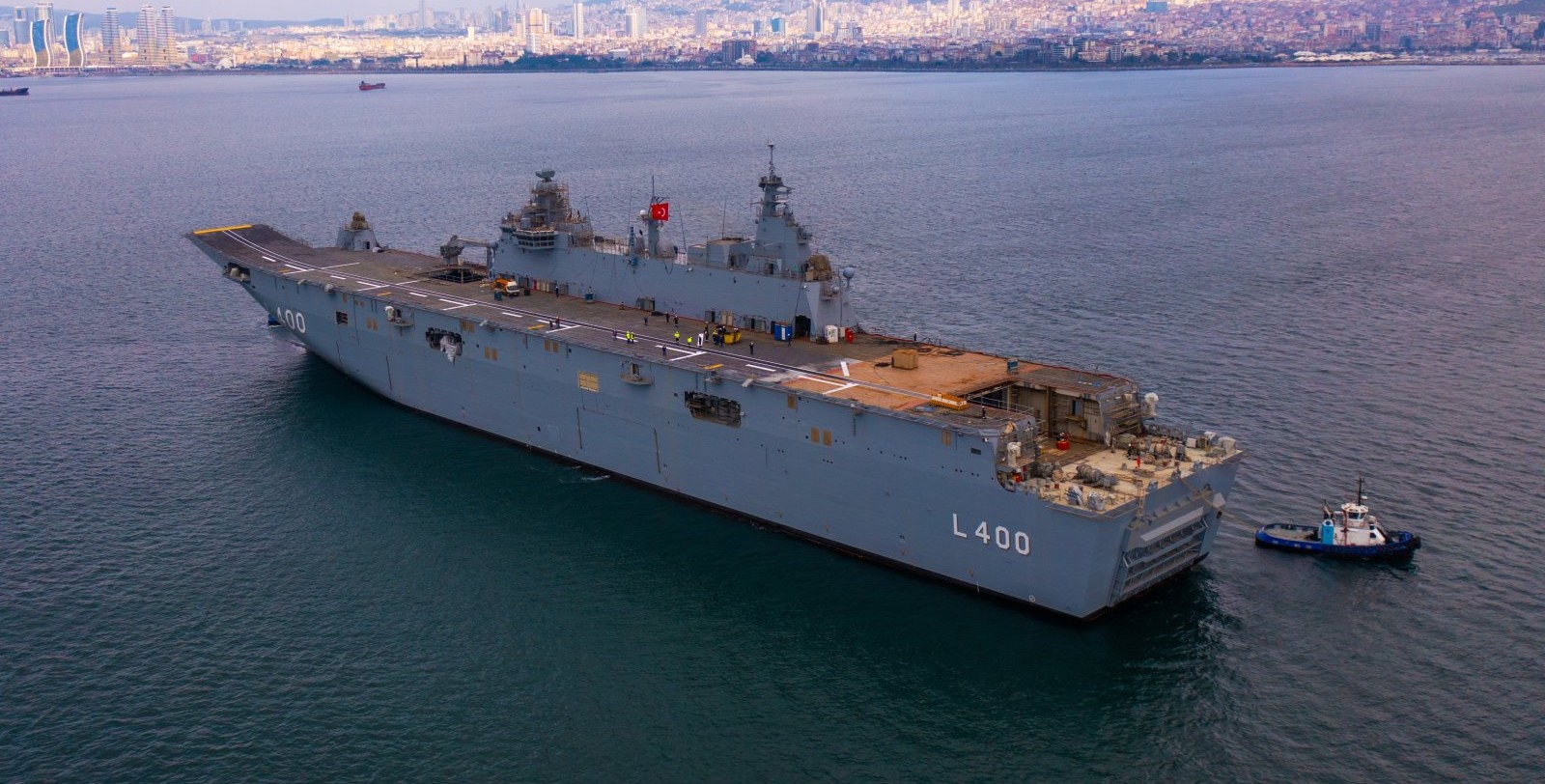 Türkiye commissions largest warship aka world’s 1st drone carrier