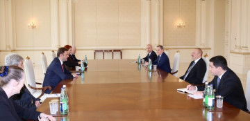 President Ilham Aliyev receives OSCE Chairman-in-Office