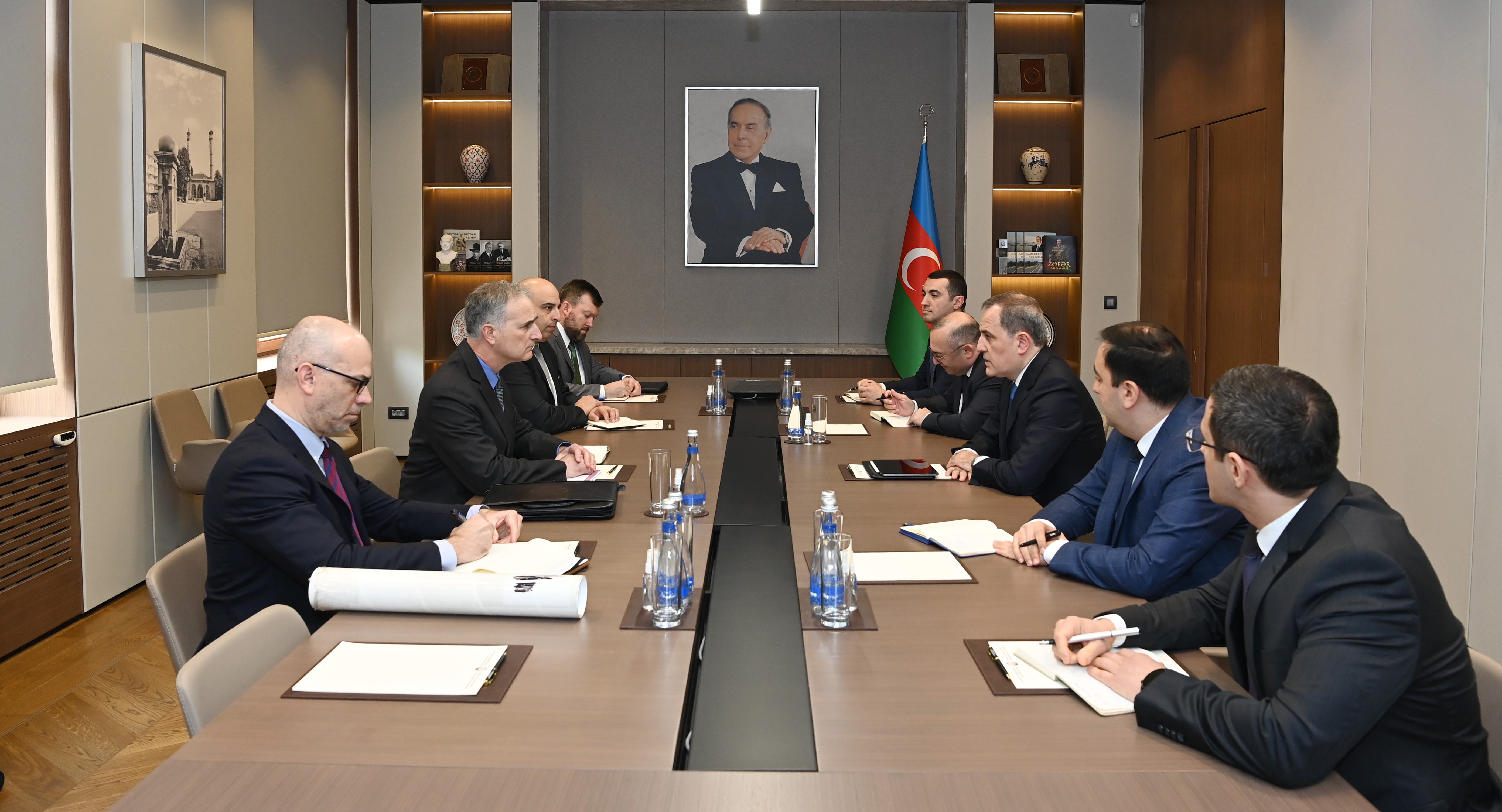 Azerbaijai FM, US official discuss future prospects of talks on Baku-Yerevan peace treaty