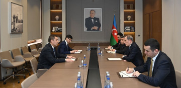 Azerbaijani FM receives outgoing Kazakh ambassador