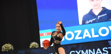 Azerbaijani gymnast shares her first impression of FIG World Cup competition in Rhythmic Gymnastics held in Baku