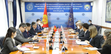 Kyrgyzstan, US discuss prospects for dev’t of bilateral relations