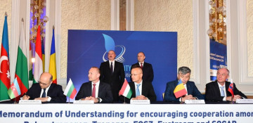  Presidents of Azerbaijan, Bulgaria take part in signing ceremony of MoU 