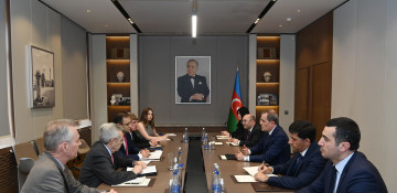 Azerbaijani FM meets with delegation of US Caspian Policy Center