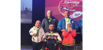 Azerbaijani Para powerlifting team win silver at World Cup in Tbilisi