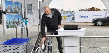 Groundbreaking ceremony for 3rd residential quarter was held in the city of Aghdam