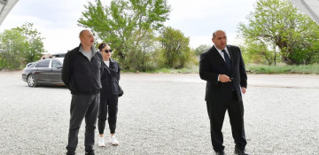 Foundation stone was laid for administrative building in the city of Aghdam