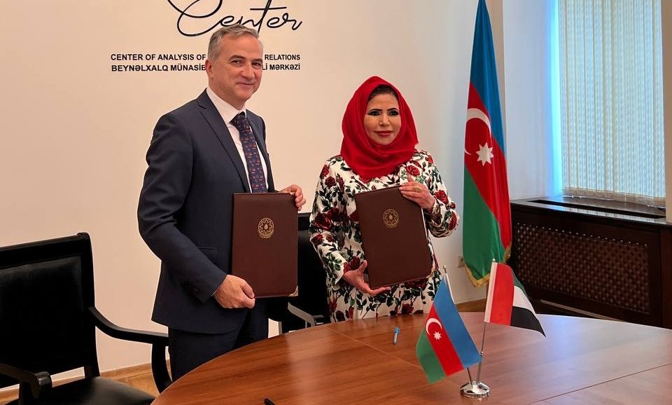 Azerbaijan’s AIR Center and Emirates Policy Center sign memorandum of understanding