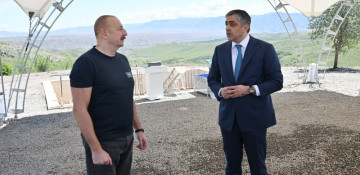 Foundation stone was laid for hotel complex in Zangilan