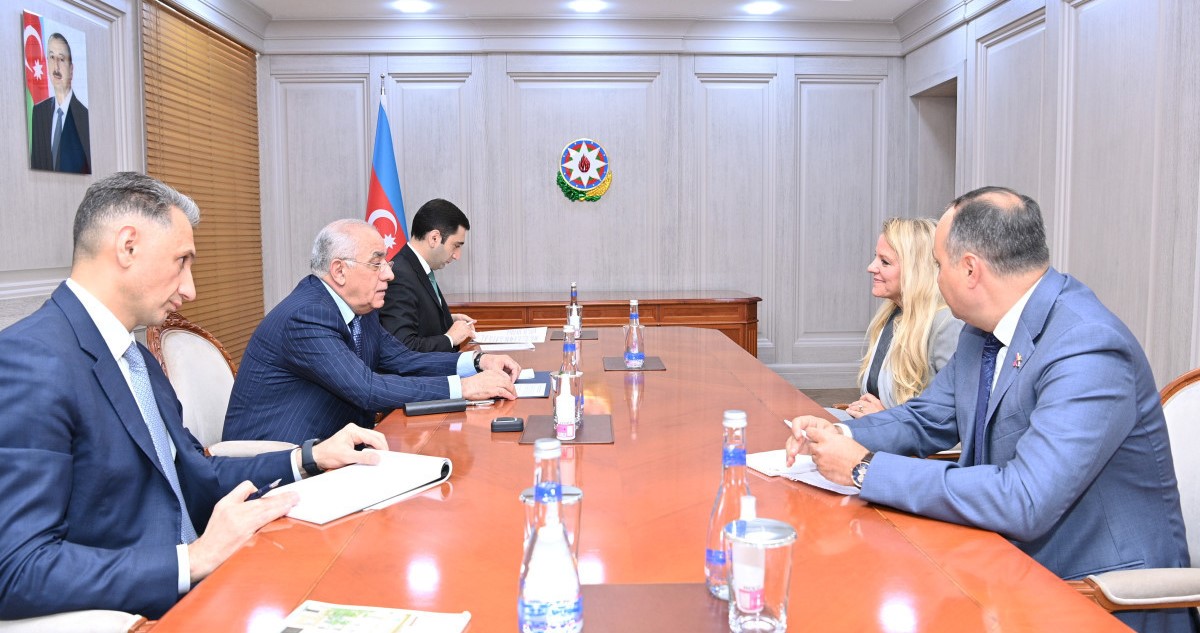 Azerbaijani PM met with President of SpaceX company