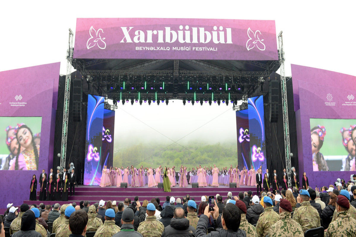 Gala concert of Kharibulbul International Music Festival held in Shusha