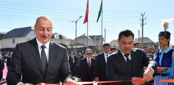 Sadyr Japarov: Opening of school named after Heydar Aliyev in Kyrgyzstan is a symbol of brotherhood of our peoples