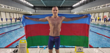 Azerbaijani Para swimmer Roman Saley shatters world record in Germany