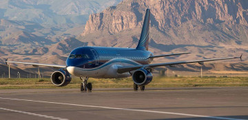 AZAL aircraft operating on Nakhchivan-Baku route returns to airport of departure